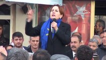 Uşak Akşener, Cumhurbaşkanı Erdoğan ve Hükümete Yüklendi