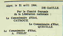 33 premières femmes élues députées en 1945 - Vendredi 16 octobre 2015