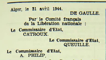 33 premières femmes élues députées en 1945 - Vendredi 16 octobre 2015