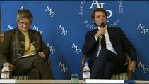 Conférence de presse de François Baroin, Président de l'AMF, sénateur et maire de Troyes - Mercredi 21 octobre 2015