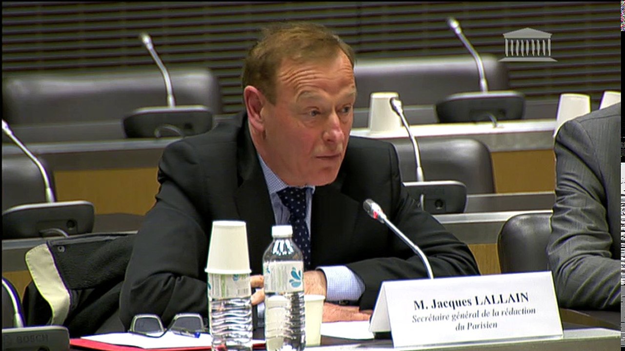 Lutte contre le terrorisme : Table ronde réunissant des représentants de syndicats de la presse ; Table ronde réunissant des représentants de médias audiovisuels  - Lundi 25 avril 2016