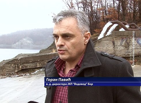 Počelo upumpavanje vode u Borsko jezero, 12. januar 2018 (RTV Bor)