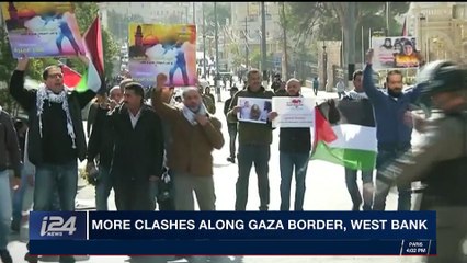 Video herunterladen: i24NEWS DESK | More clashes along Gaza border, West Bank | Friday, January 12th 2018