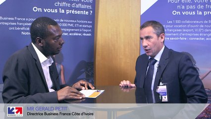 Le marché de la Côte d'Ivoire avec M. Gérald Petit (Business France) - par Africa Salons