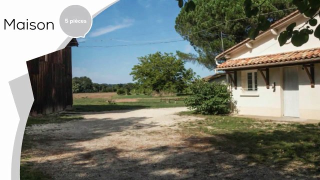 A louer - Maison/villa - St avit st nazaire (33220) - 5 pièces - 96m²