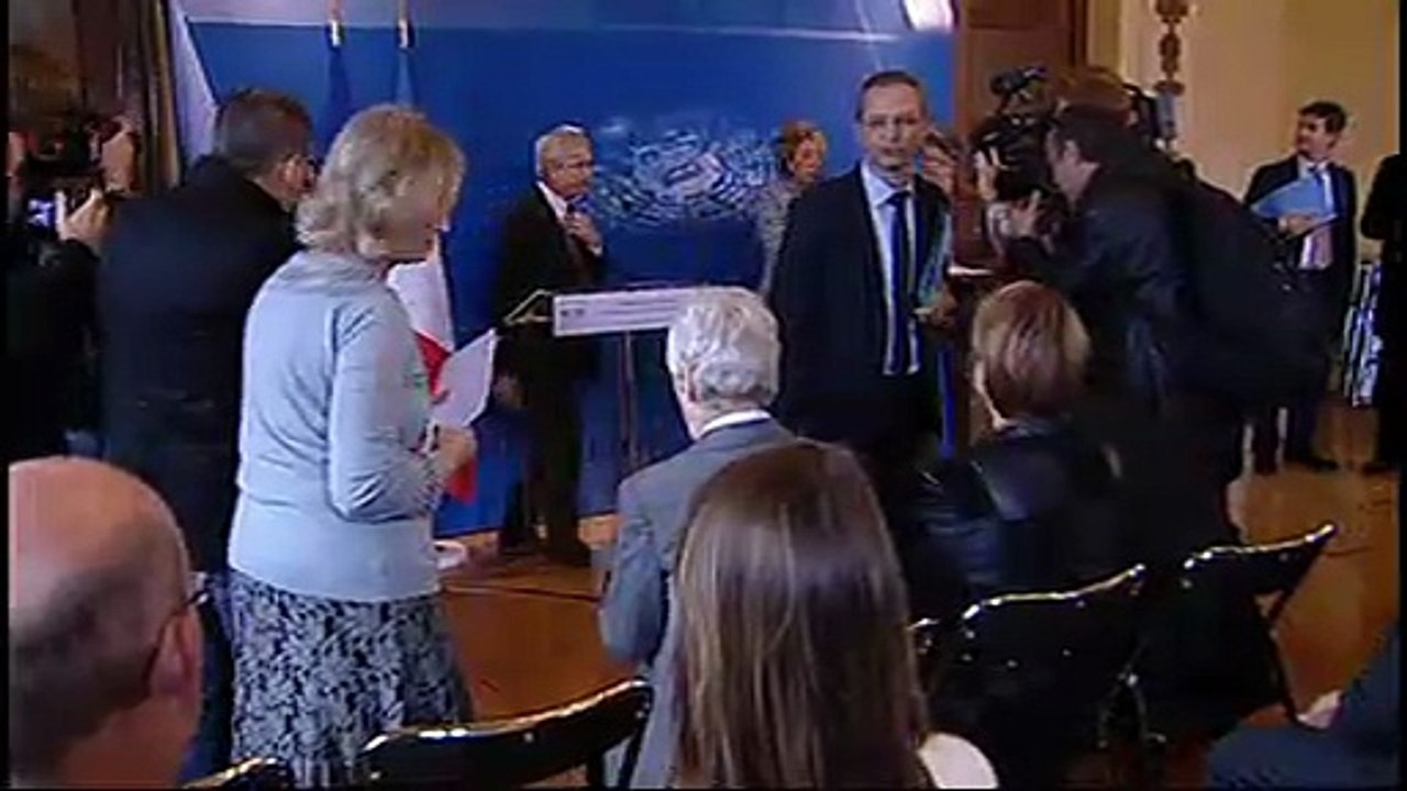 Conférence de presse de M. Claude Bartolone, président de l'Assemblée nationale - Mardi 25 septembre 2012