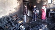 Gaziantep' 7 Kişilik Aile Yangından Kurtarıldı