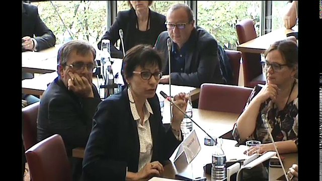 Groupe de travail Conditions de travail et collaborateurs : Auditions diverses - Jeudi 2 novembre 2017