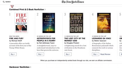 'Fire and Fury' Author Michael Wolff Could Rake in At Least $7.4 Million in Sales