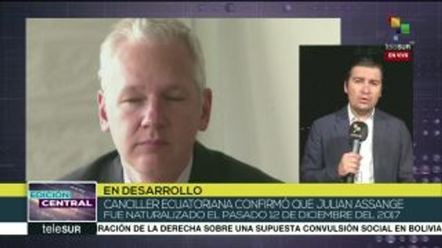 Reino Unido rechaza conceder estatus diplomático a Assange
