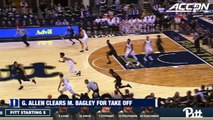 Grayson Allen Clears Marvin Bagley for Take-off on Fast Break Alley-oop