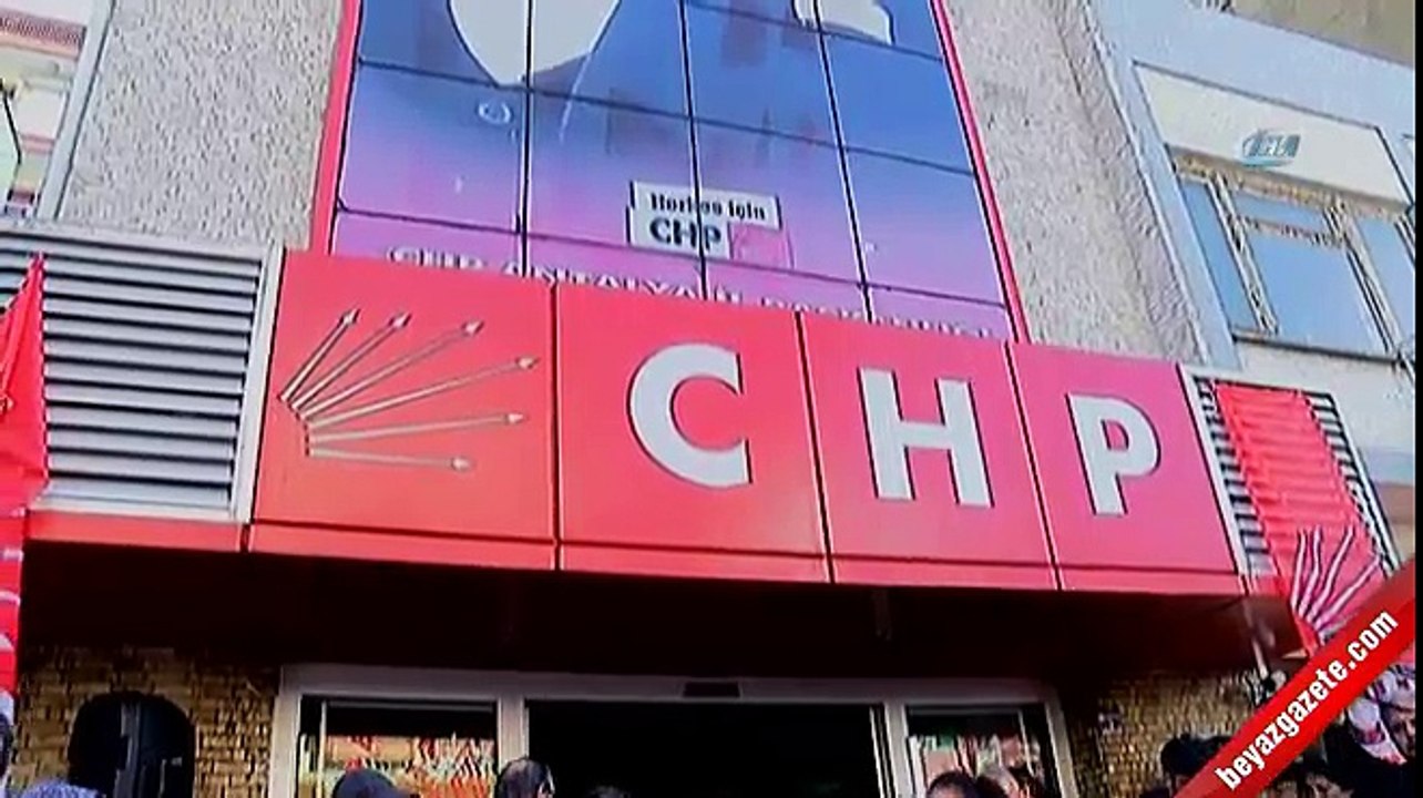 CHP Antalya devir teslim töreninde arbede