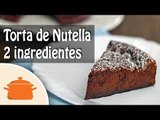 Receita de Torta ou Bolo de Nutella com 2 Ingredientes