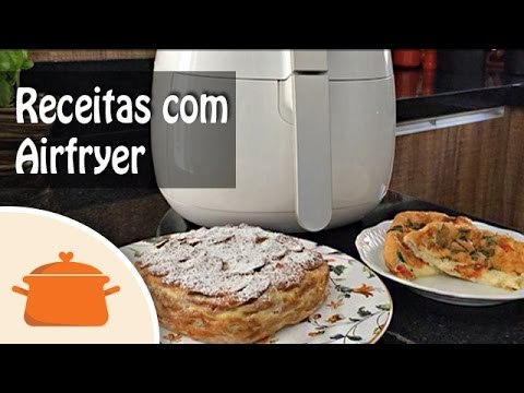 Como Fazer Torta de Maçã e Omelete Caprese na Airfryer
