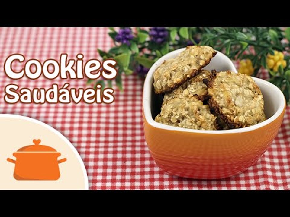 Cookies de banana mais fácil do mundo! - Receita Saudável e sem açúcar