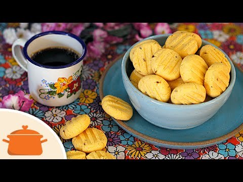 Como Fazer Biscoito de Fubá com Erva Doce - Receita Sem Glúten