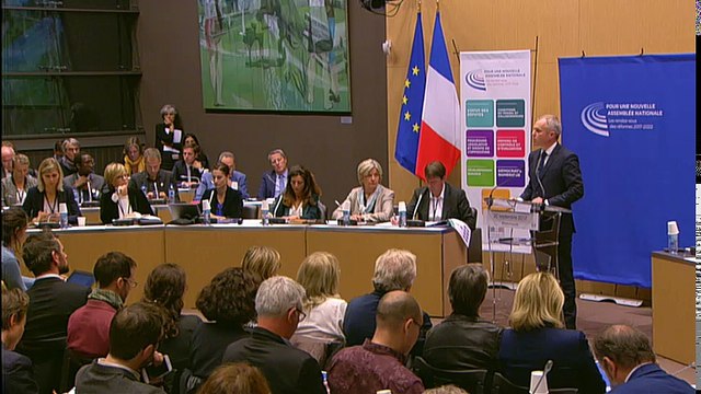 Présidence de l’Assemblée nationale : Conférence de presse de François de Rugy sur la constitution officielle des groupes de travail des « Rendez-vous des réformes 2017-2022 pour une nouvelle Assemblée nationale ». - Mercredi 20 septembre 2017