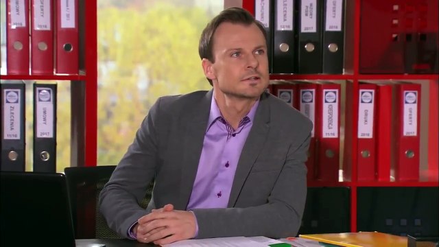 „Klan” – Michał prowokuje Norberta – scena z odc. 3213