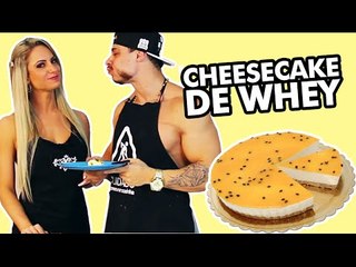 MONSTRO NA COZINHA - Cheesecake de Whey