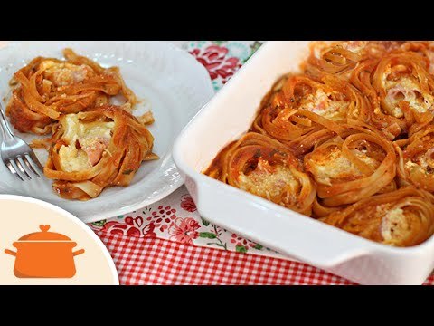 Como Fazer Ninhos Recheados ao Forno - Receita Rápida