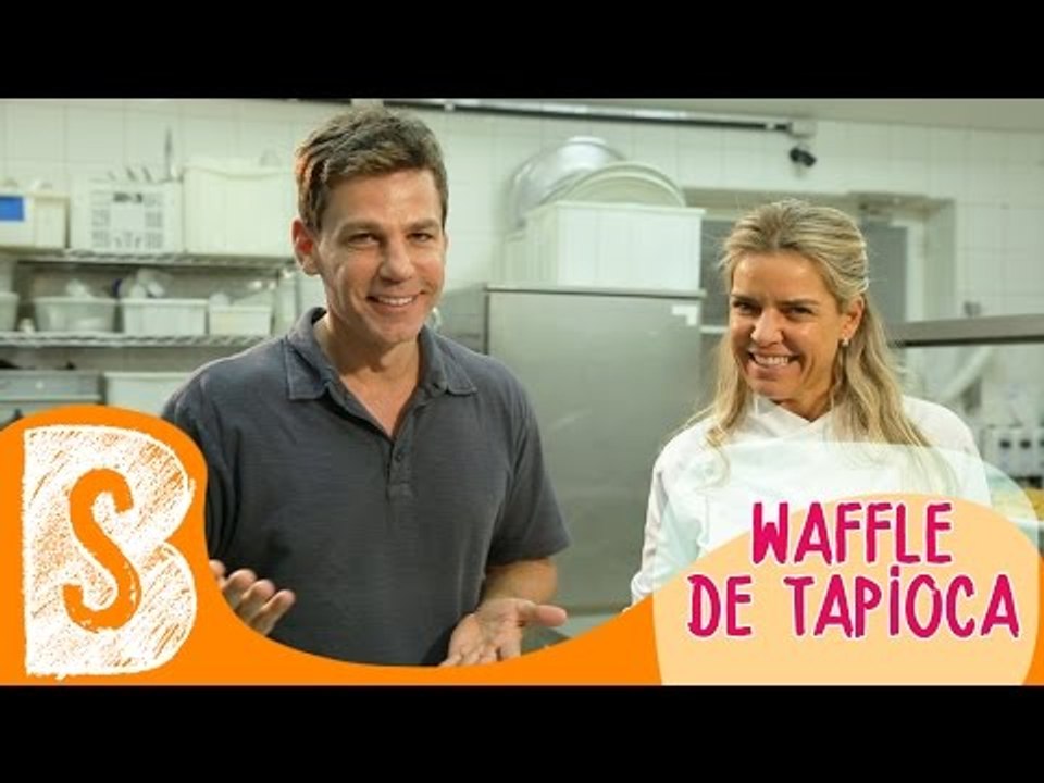RECEITA LIGHT DE WAFFLE DE TAPIOCA E QUEIJO | COZINHA SAUDÁVEL