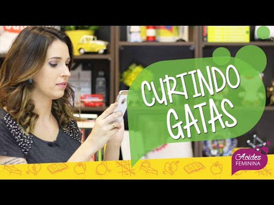 Curtindo GATAS no FACEBOOK