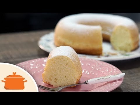 Como Fazer Bolo de Iogurte Fofinho - A Melhor Receita