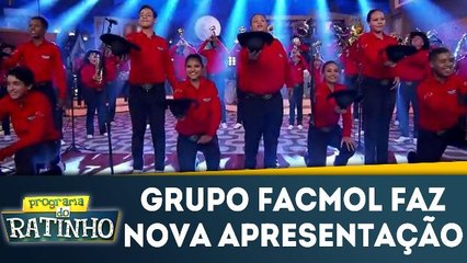 Grupo Facmol faz nova apresentação no programa do ratinho