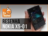 X5-01 Nokia Smartphone - Vídeo Resenha EuTestei Brasil