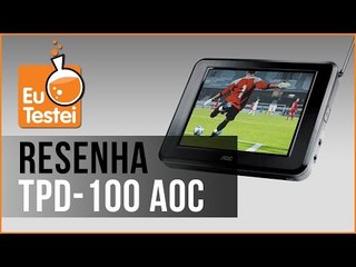 Download Video: TV Portátil AOC TPD-100 - Vídeo Resenha EuTestei Brasil