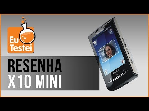 Xperia X10 mini Sony Ericsson Smartphone - Vídeo Resenha EuTestei Brasil