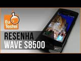 Smartphone Samsung Wave GT-S8500B - Vídeo Resenha EuTestei Brasil