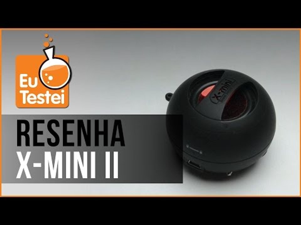 Alto-falantes X-mini II - Vídeo Resenha EuTestei Brasil