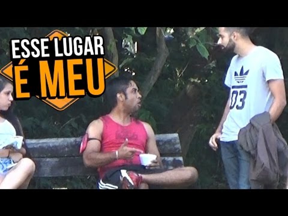 ESSE LUGAR É MEU (THIS BENCH IS MINE | PRANK)