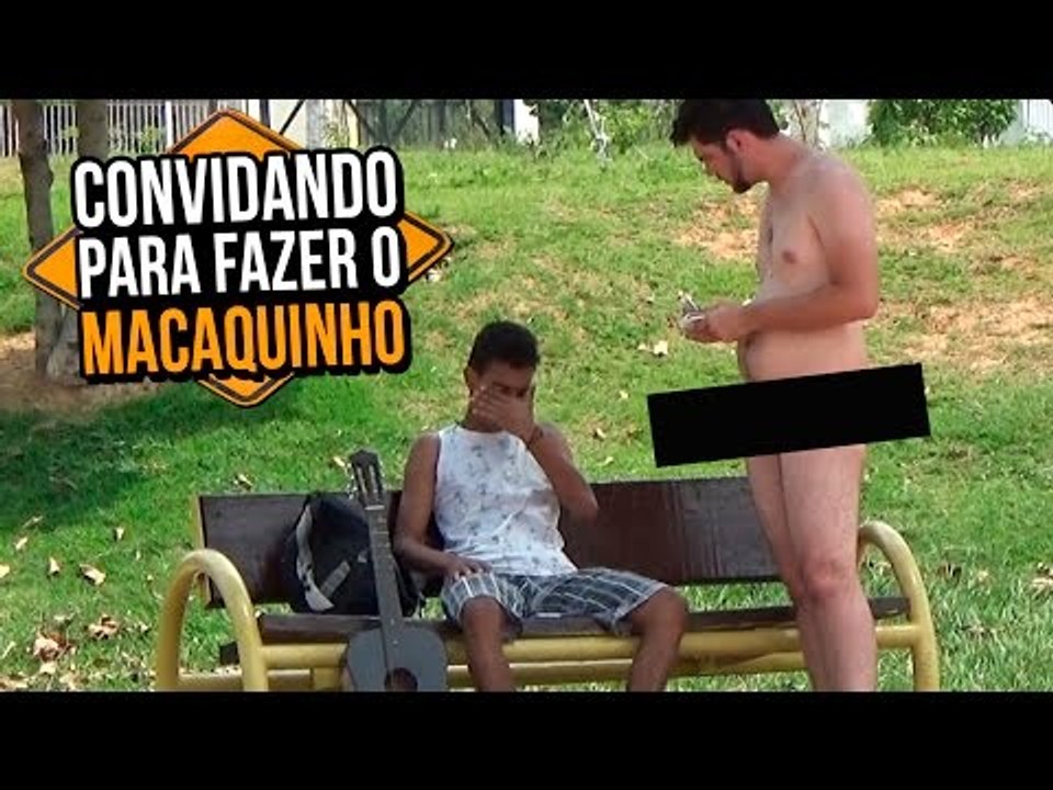 CONVIDANDO PARA FAZER O MACAQUINHO | Na Sarjeta