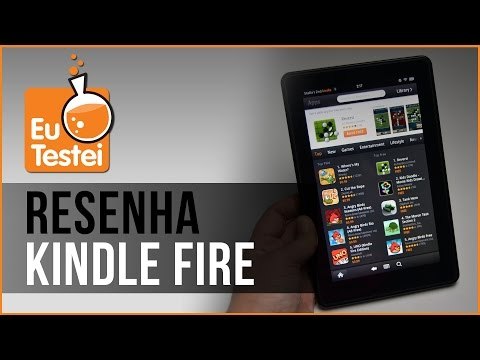 Kindle Fire Amazon Tablet - Vídeo Resenha EuTestei Brasil