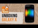 Galaxy X (Galaxy Nexus) GT-I9250 Samsung Smartphone - Vídeo Unboxing EuTestei Brasil