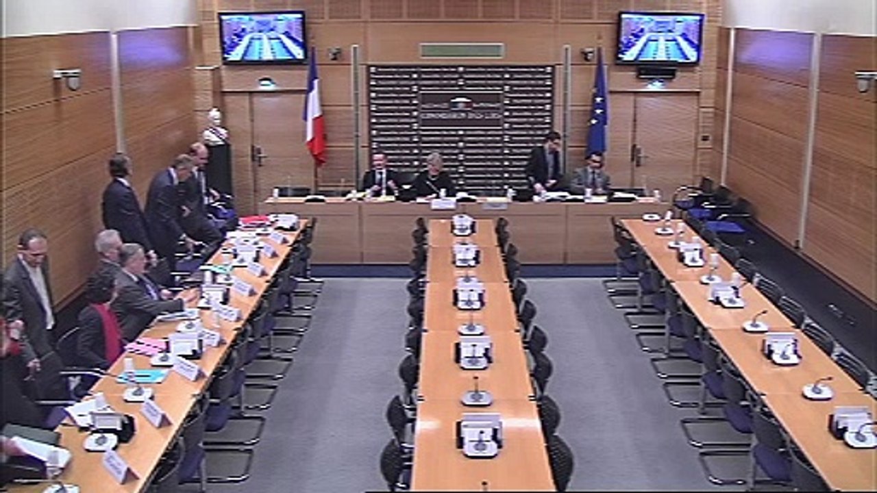 Table ronde avec les administrateurs judiciaires et les mandataires judiciaires - Mardi 5 février 2013