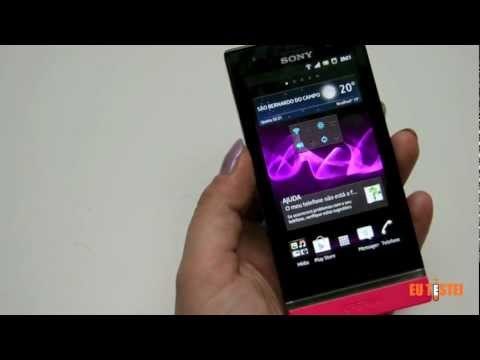 Smartphone Sony Xperia U ST25a - Resenha Brasil