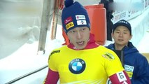 스켈레톤 윤성빈, 무결점 주행...7차 월드컵 금메달 / YTN