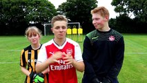 FOOTBALL CHALLENGES WITH THE WORLD'S BEST GOALKEEPERS