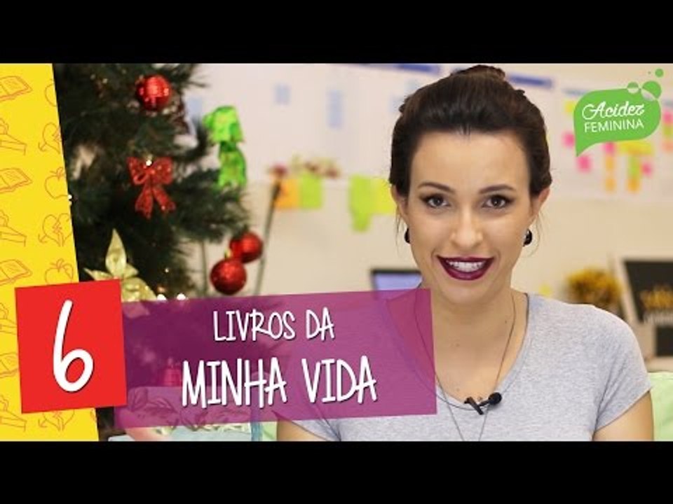 6 LIVROS que INFLUENCIARAM minha vida