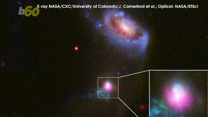 A Black Hole Needs To Be Taught Some Table Manners After Burping Twice