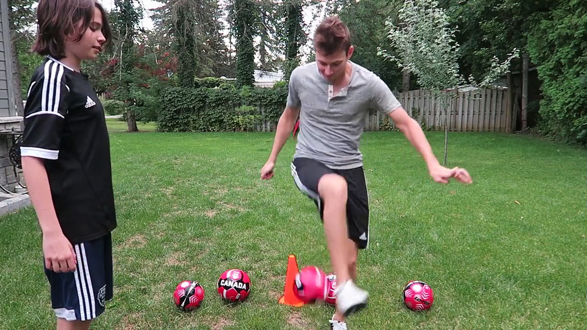 CRAZY SOCCER CHALLENGES! (FOOTBALL)