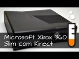 Xbox 360 Slim com Kinect Microsoft Console - Vídeo Resenha Brasil