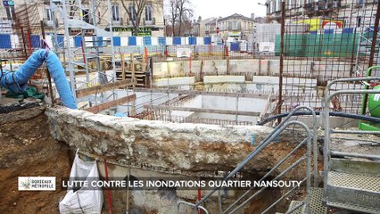 Bordeaux métropole - Bassin de rétention d'eau de Nansouty