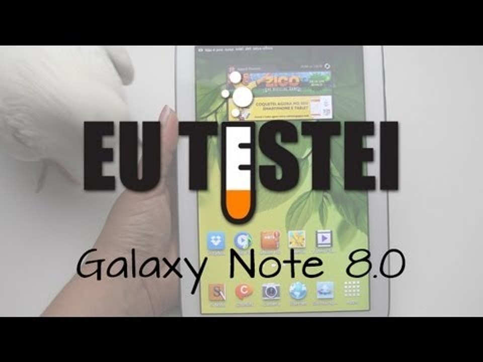 Tablet Samsung Galaxy Note 8.0 N5100 / N5110 - Resenha Brasil