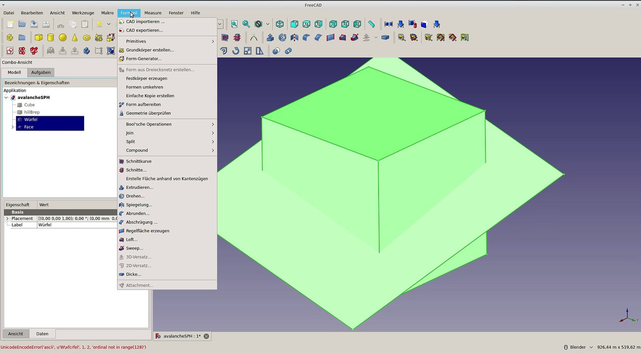 klotz-per-Slice-auftrennen
