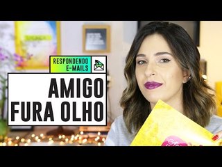 ELA dá MORAL pro AMIGO FURA OLHO