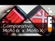 Moto X versus Moto G - Comparativo Brasil